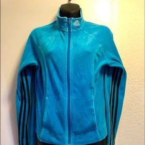 Adidas sweat jacket.
